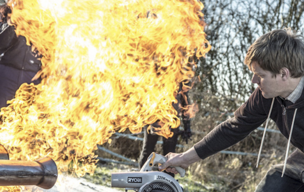 Colin Furze Pizza bike